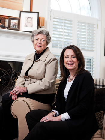 Karen Strid (right) sold her Devon home in less than a week with the help of realtor Mary Corrigan.