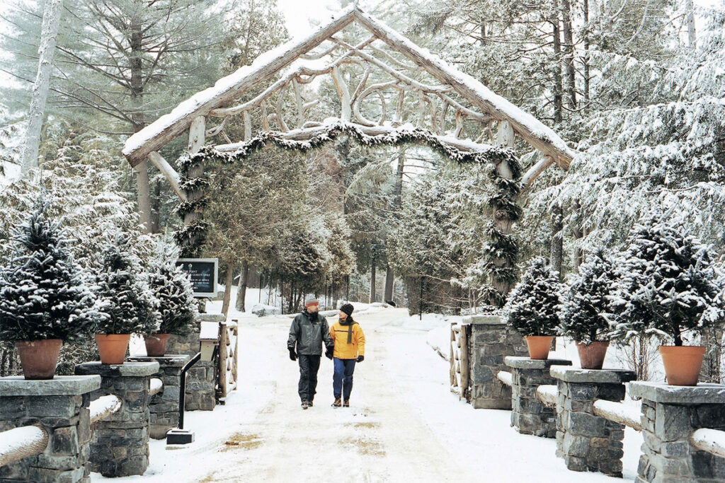 The Point Is a Picturesque Winter Escape for Main Liners