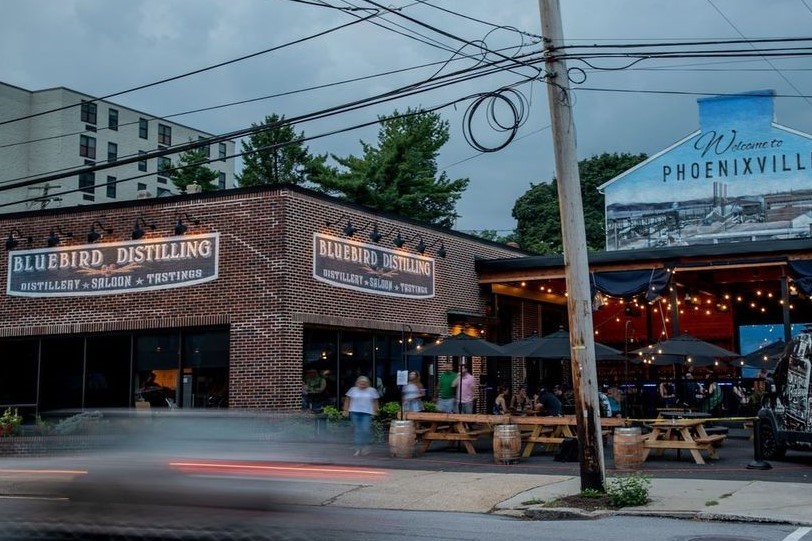 Bluebird Distilling exterior