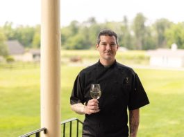 Chef Dan at Grace Winery