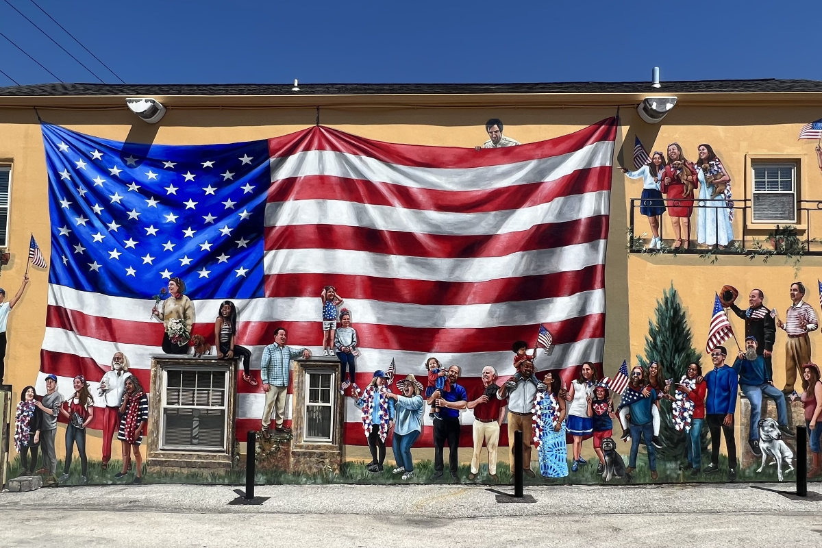 Main Line Mural Arts Brightens up Easttown 